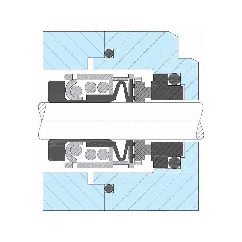 Series 120 Rubber Bellow Seal view