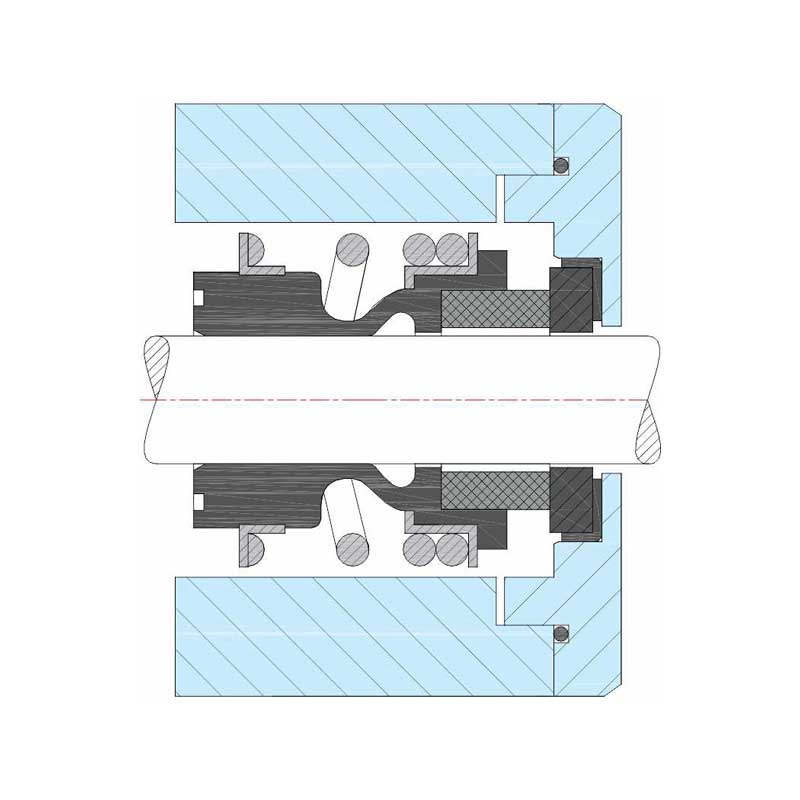 Series 130 Rubber Bellow Seal view
