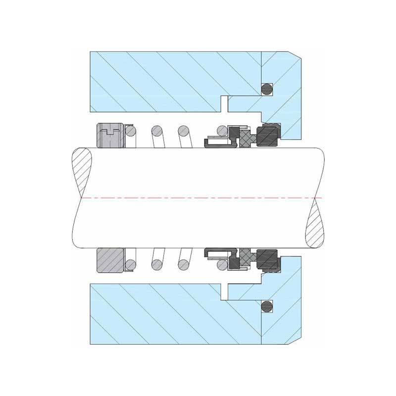 Series 140 Rubber Bellow Seal view