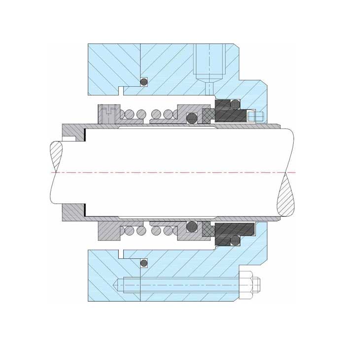 Series 280 Single Spring Seal view